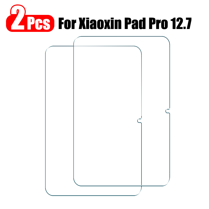 Protecteur d'écran pour tablette Lenovo Xiaoxin Pad Pro, 2 pièces, en verre trempé, 12.7 pouces, 2023 Lenovo Tab P12 12.7 Pro 12.6: YELLOW