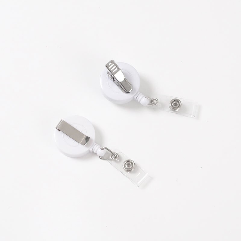 Vrouwen Meisjes Werkkaart Clip Gedraaid Id Tag Clip Uil Patroon Intrekbare Badge Reel Voor Verpleegster Arts Badge Houder