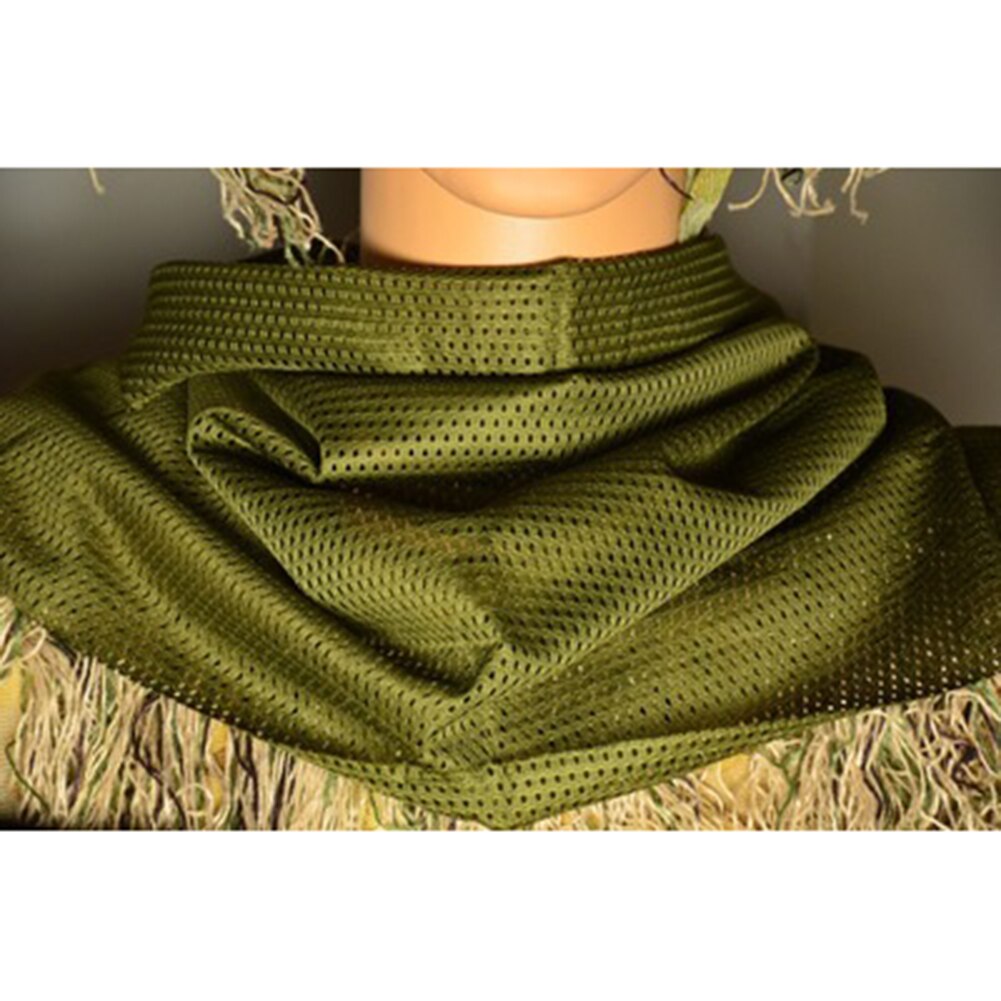 Pañuelo para exterior actividades pañuelo Material de la malla de la cubierta de la cabeza el cuello a prueba de polvo: 8