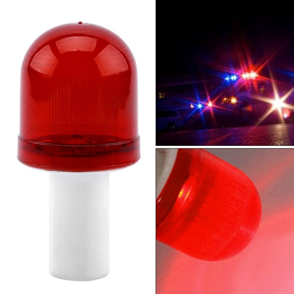 LESHP Ultra brillante luz LED de peligro de carretera Skip luz intermitente andamio seguridad tráfico cono Topper luz de advertencia lámpara de bloque de camino
