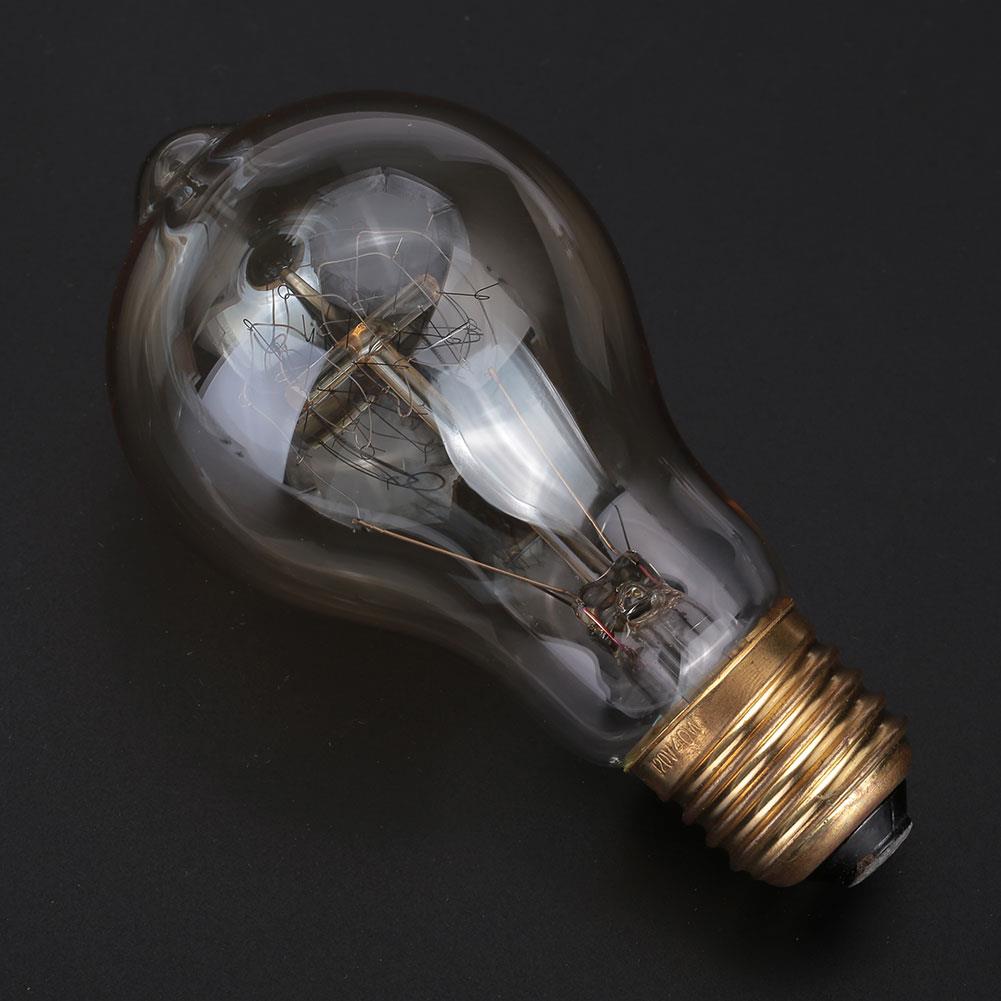 Dimmable Vintage A19 E26 Edison Incandescent Bulb Filament Lamp Light Household