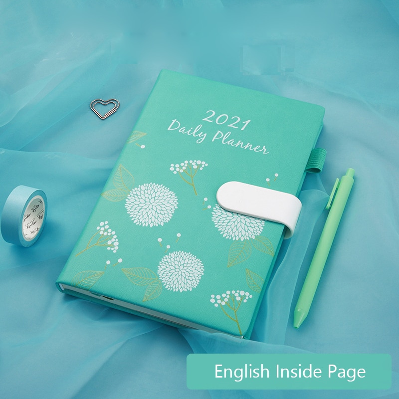 Kawaii Agenda Planner Organizer A5 Diary Notebook Weekly Journal Note Book Personal Business Travel Schedule Notepad Office