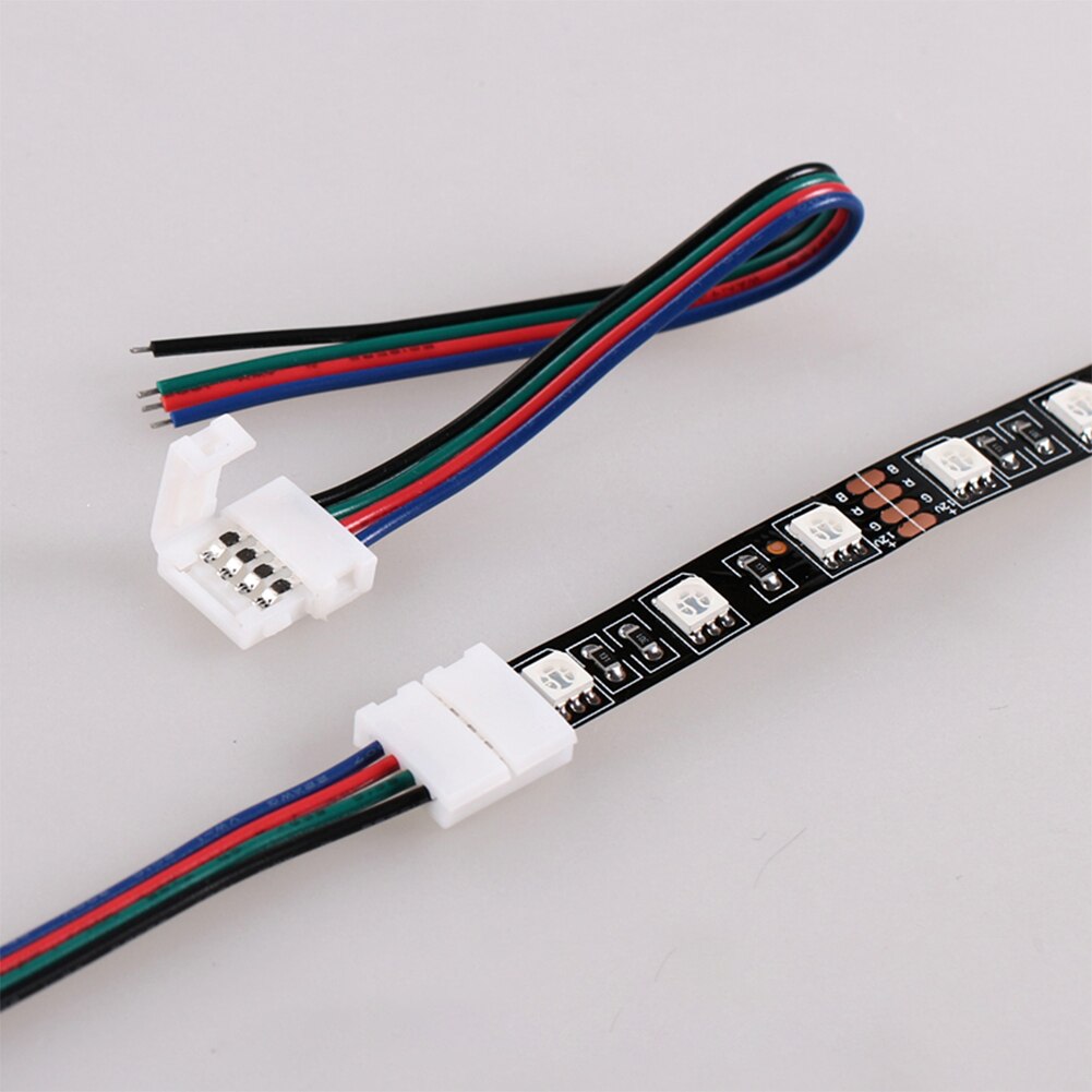 5~500pcs 2pin 3pin 4pin 5pin 6pin led connector Clip, for 5050 3528 3014 WS2812b LED single color/ RGB RGBW RGBWW Strip light