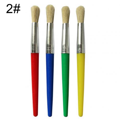 Creatives DIY Children Kids Paint Brush Pen Cup Scrawl writing brush Cup Paint Cup Painting Handmade Accessories Random Color: 2