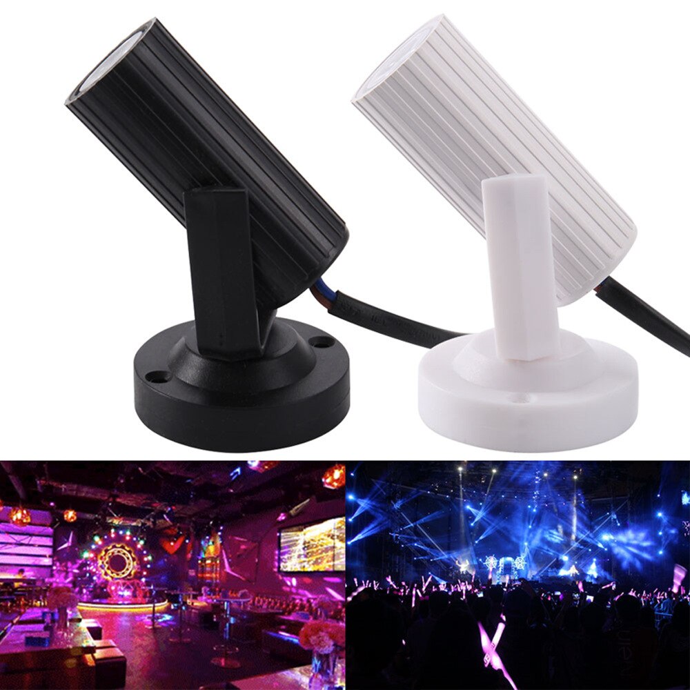 Spotlight Podium Licht Led Beam Dj Disco Verlichting Effect Voor Ktv Dj Party 1W Conduziu Een Luz Pequeno Lanterna barra Disco Flash