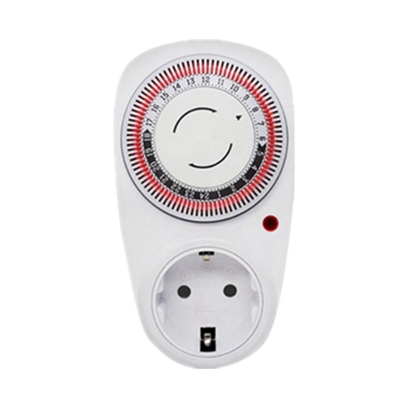 Minuterie cyclique de 24 h, minuterie de cuisine, boucle de sortie universelle, minuterie mécanique 230VAC 3600W 16A UK EU US