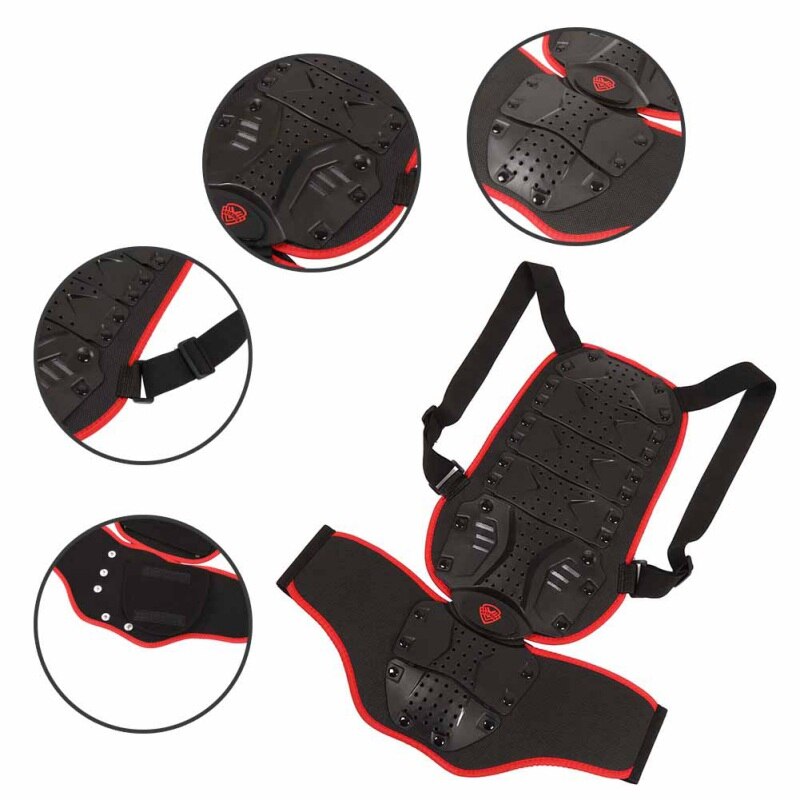 Motorcycle Detachable Armor Vest Cycling Protection Ski Body Armor Vest Protective Body Spine Armor Vests