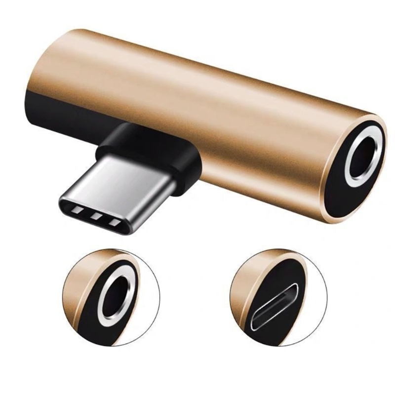 USB C to Aux-Audio Dongle Adapter for S23-S22 S21-S20 Ultra-S10 Note 20-10 USB C to 3.5mm Headphone and Charger Adapter