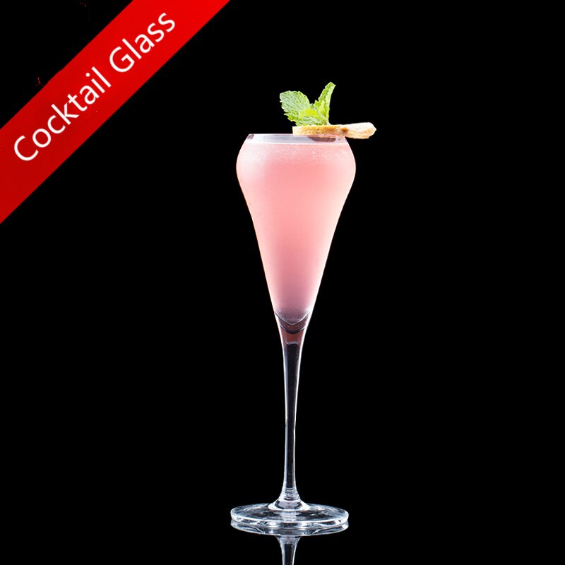 Gjennomsiktig blyfri krystall cocktail vin glass beger champagne kopp originalitet personlighet vin glass glass boble kopp