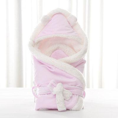 Sac de couchage pour bébé, sac de couchage pour fille, doux, bonne , couvertures de , pour -né, hiver: Rose / 3M