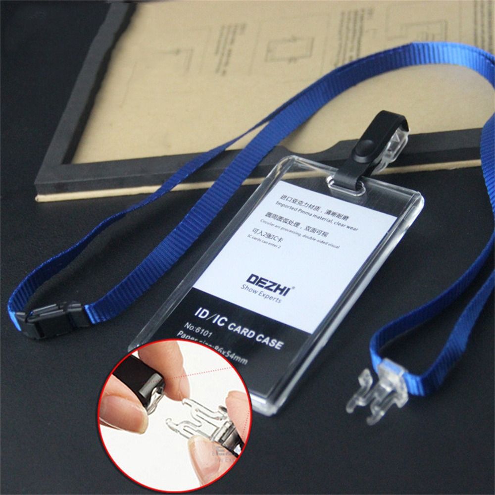 ID-kortholder med snor - Justerbar - For ansatte