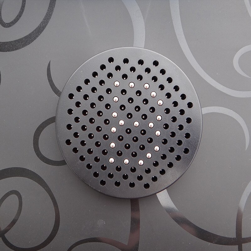 Home Decoration Crafts Magnetic Tablet Magnet Drawing Board Drawing Decorative Boards Kids: Black round