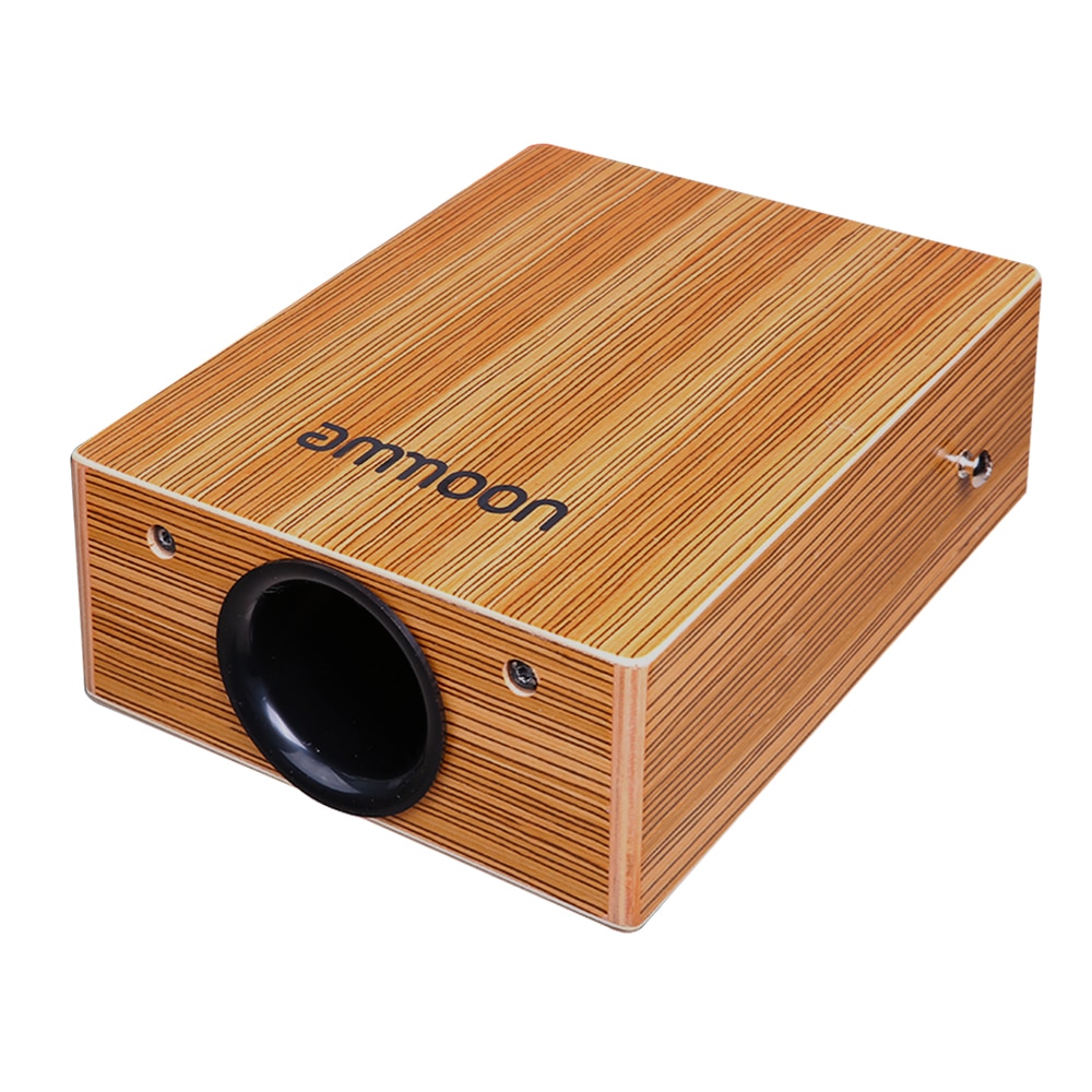 Btuty SD6 Cajon Hand Drum Cajon Drum Percussie Instrument met Draagtas voor Reizen Camping
