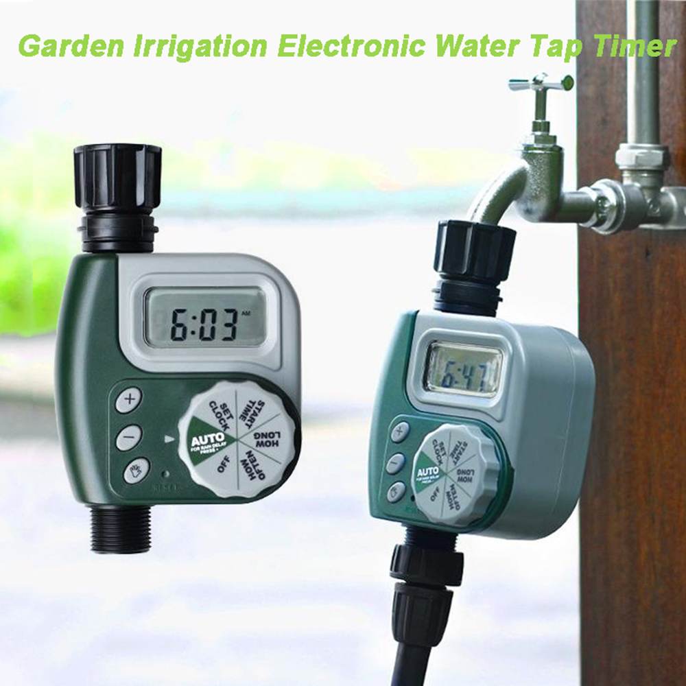Waterproof LCD Screen Watering Timer Garden Water Timer Garden Irrigation Controller