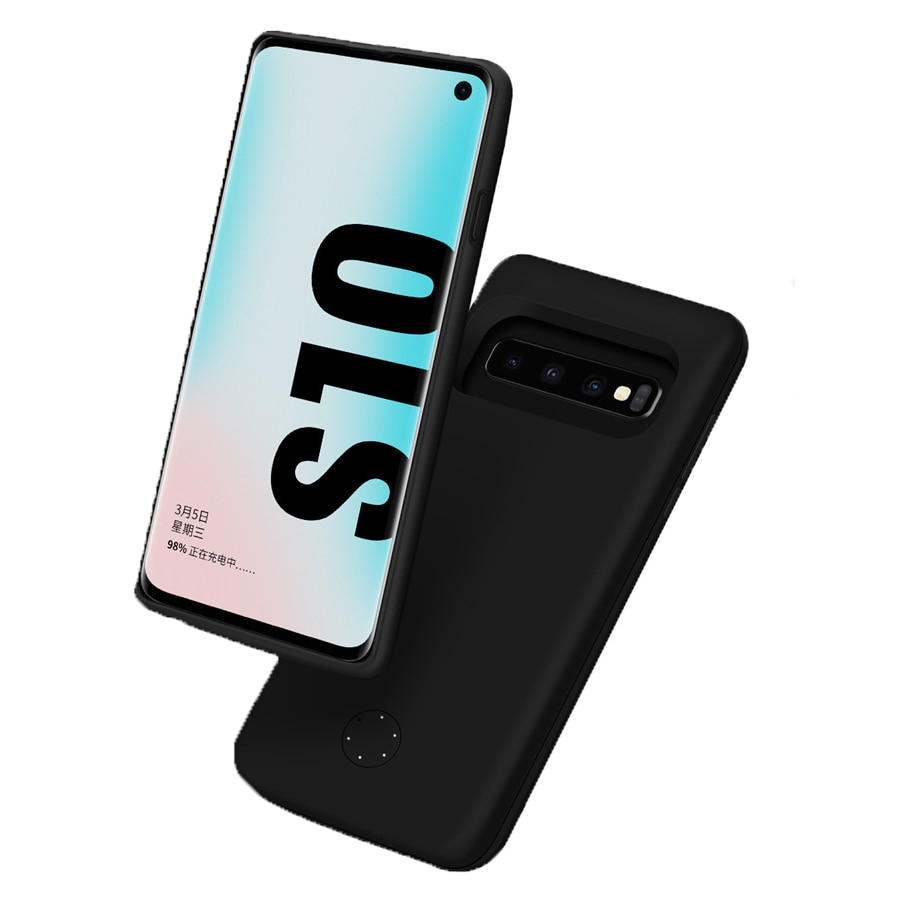 Snelle Lader Acculader Case Voor Samsung Galaxy S10 /S10 Plus/S10e Externe Batterij Power Bank 5000Mah/6000Mah Batterij Case