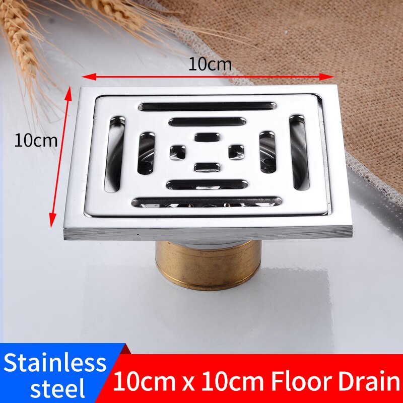 15*15 Cm Afvoerputje Rvs Balkon Badkamer Douche Dr... Grandado