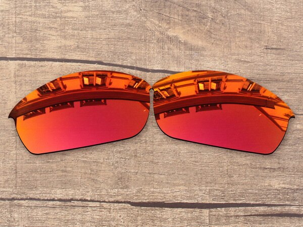 Vonxyz 20 + Farbe Entscheidungen Polarisierte Ersatz Linsen für-Oakley Flak Jacke Rahmen: Ruby Mirror