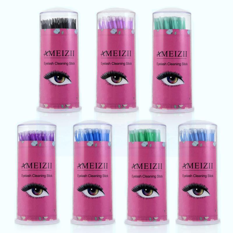 Brochas aplicadoras dentales para brochas aplicadoras de pestañas de 100 Uds.
