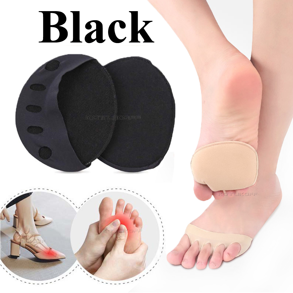 Toe Separator Vorfuß Pads Silikon Kissen Pad Schmerzen Relief Schuhe Einlegesohlen Finger Toe Hallux Valgus Corrector Gel Pads Fuß Pflege: Silber