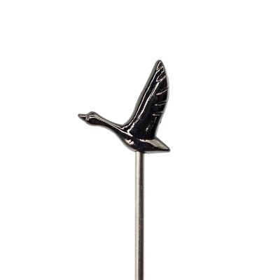 Palillo de selección de cóctel de frutas de 10,5 cm, herramientas de barra de acero inoxidable, varilla para mezclar bebidas, palillos de Martini, herramienta de Bar de 4 colores para bodas y fiestas: Black