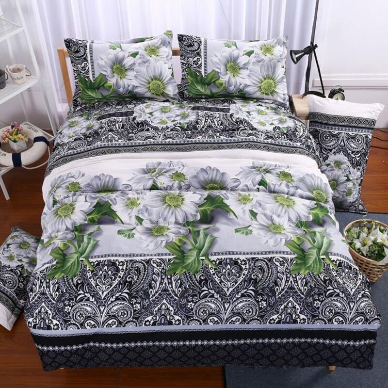 3D Duvet Covers Sets Comforter Cover 3pcs Bedding Sets Twin/Queen/King Size
