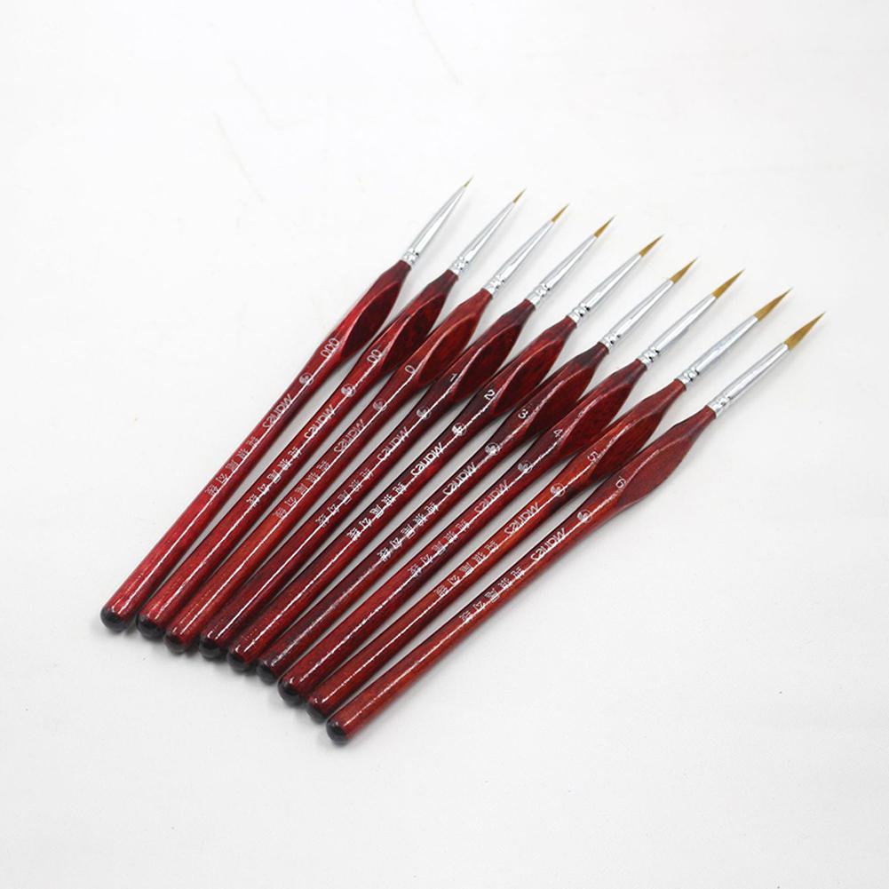 Pincel de tinta de marta cibelina para pintura artística, pincel para dibujar, pincel para óleo, suministros de arte, herramienta