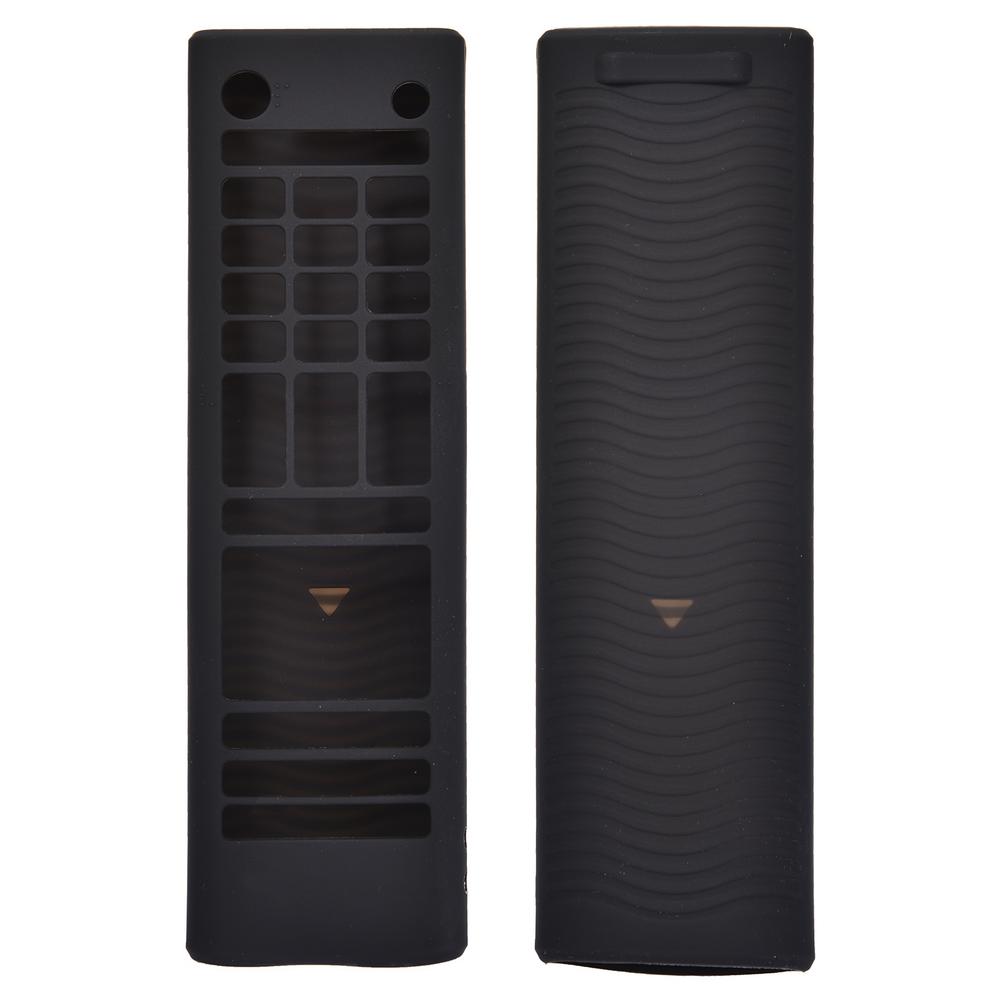 Funda de silicona para mando a distancia de TV LG, Carcasa protectora para AKB75095307,AKB74915305,AKB7537560 Smart TV Remote: Black