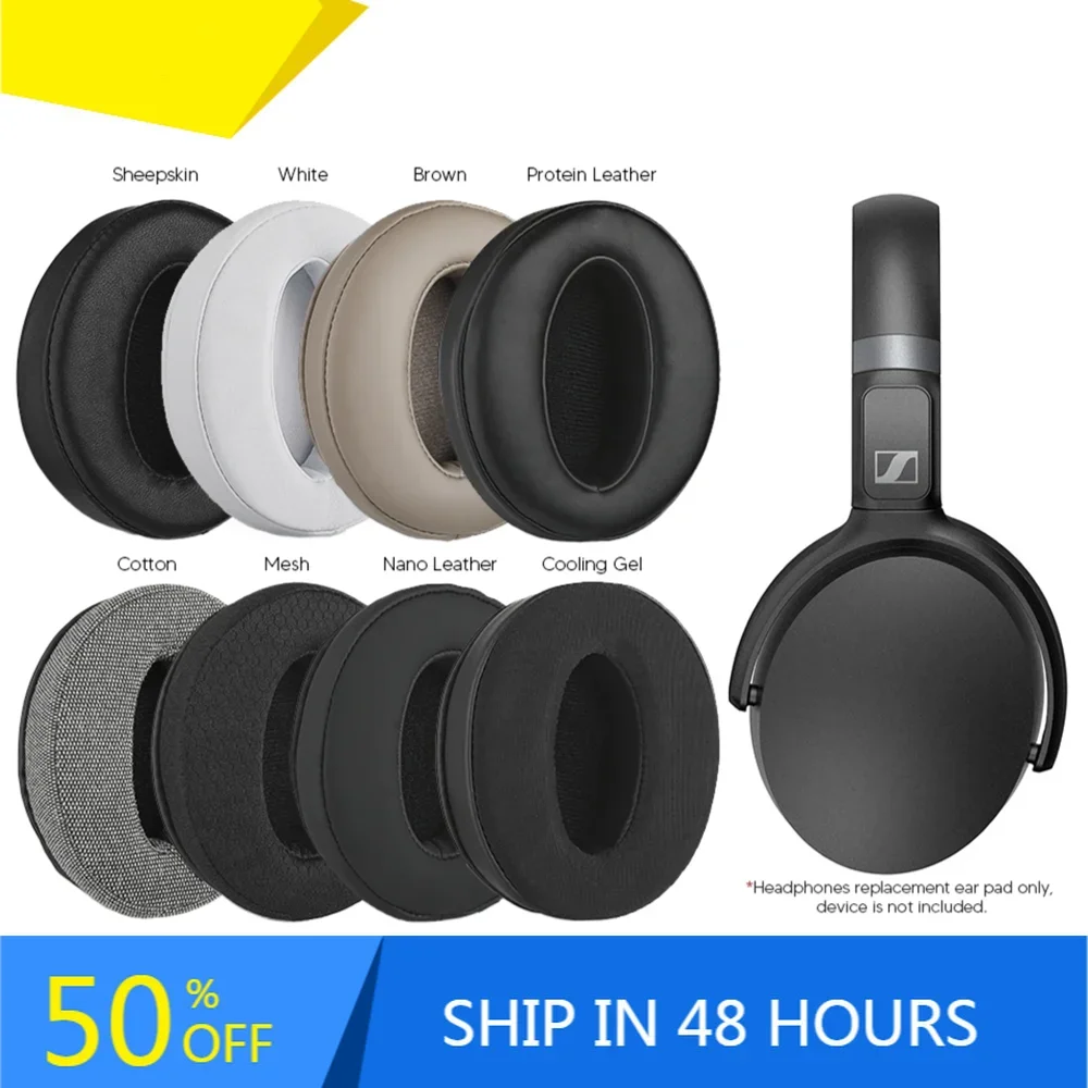 Vervanging Oorkussens Voor Sennheiser HD 450BT 458BT 300 4.30 4.20 400 S 350BT Hoofdtelefoon Accessoires Oorkussen Memory Foam cover