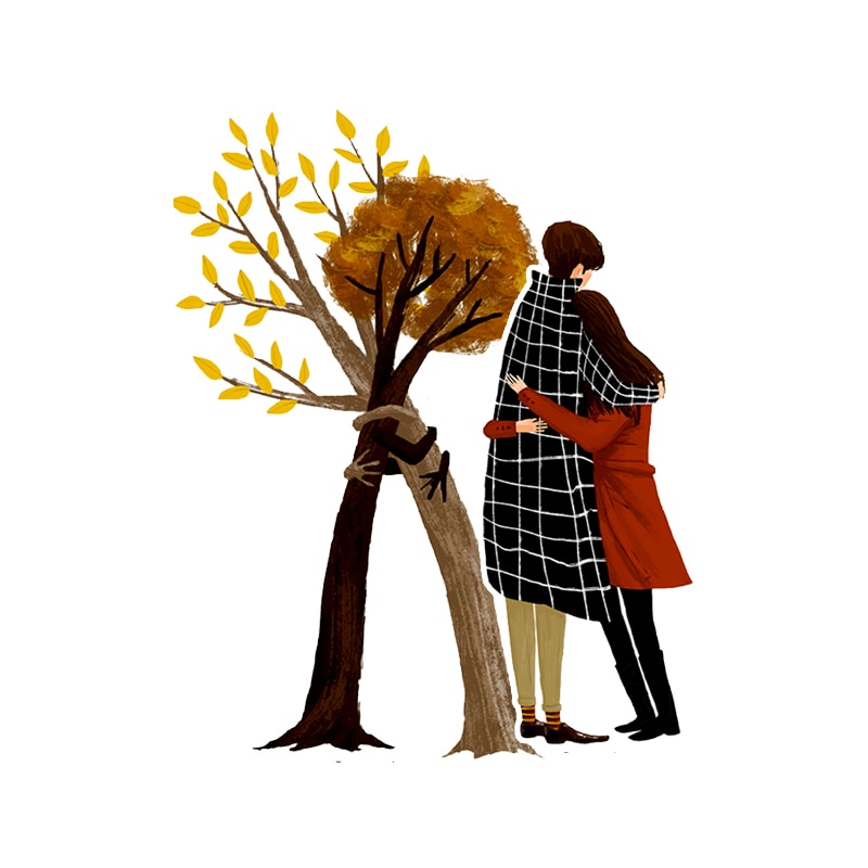 12 stuks romantische knuffelende waterdichte laptopstickers voor thuisdecoratie op laptopstickers op de koelkast, skateboard en speelgoedstickers