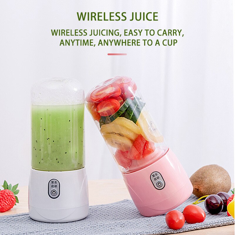 Portable Blender USB Mixer Electric Orange Juicer Machine Smoothie Blender Mini Food Lemon Squeezer Juice Press Extractor