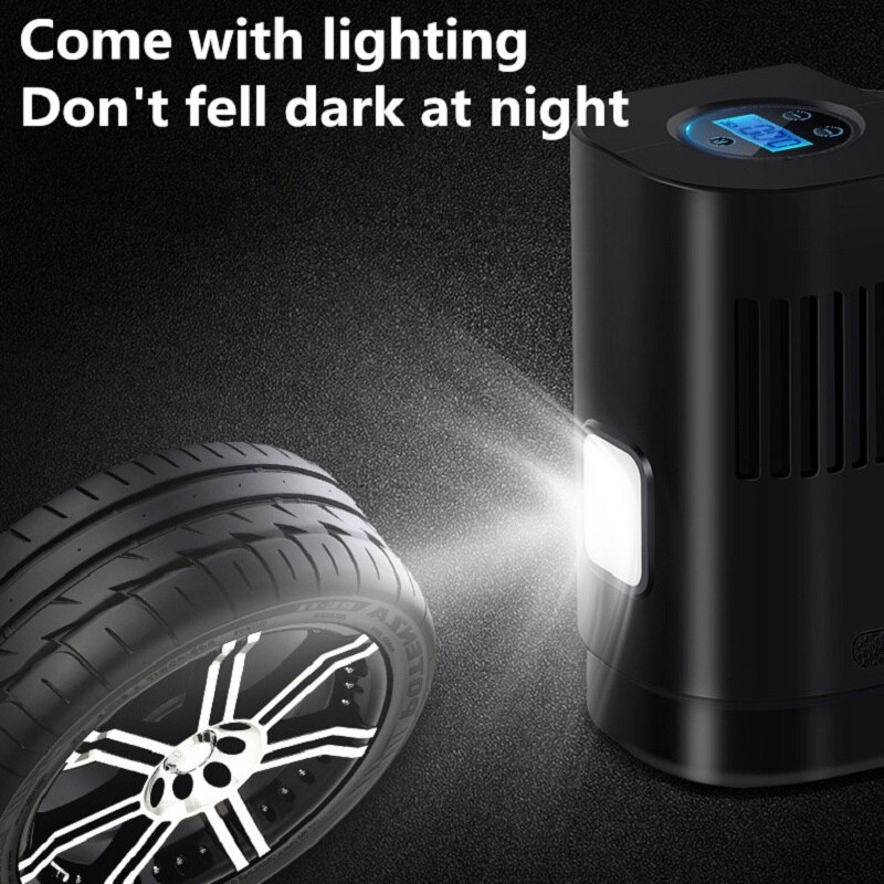 150 PSI Auto Luft Kompressor DC 12V Digitale Reifen Inflator Luftpumpe Tragbare Auto Luftpumpe für Auto Motorrad LED Licht Reifen Pumpe