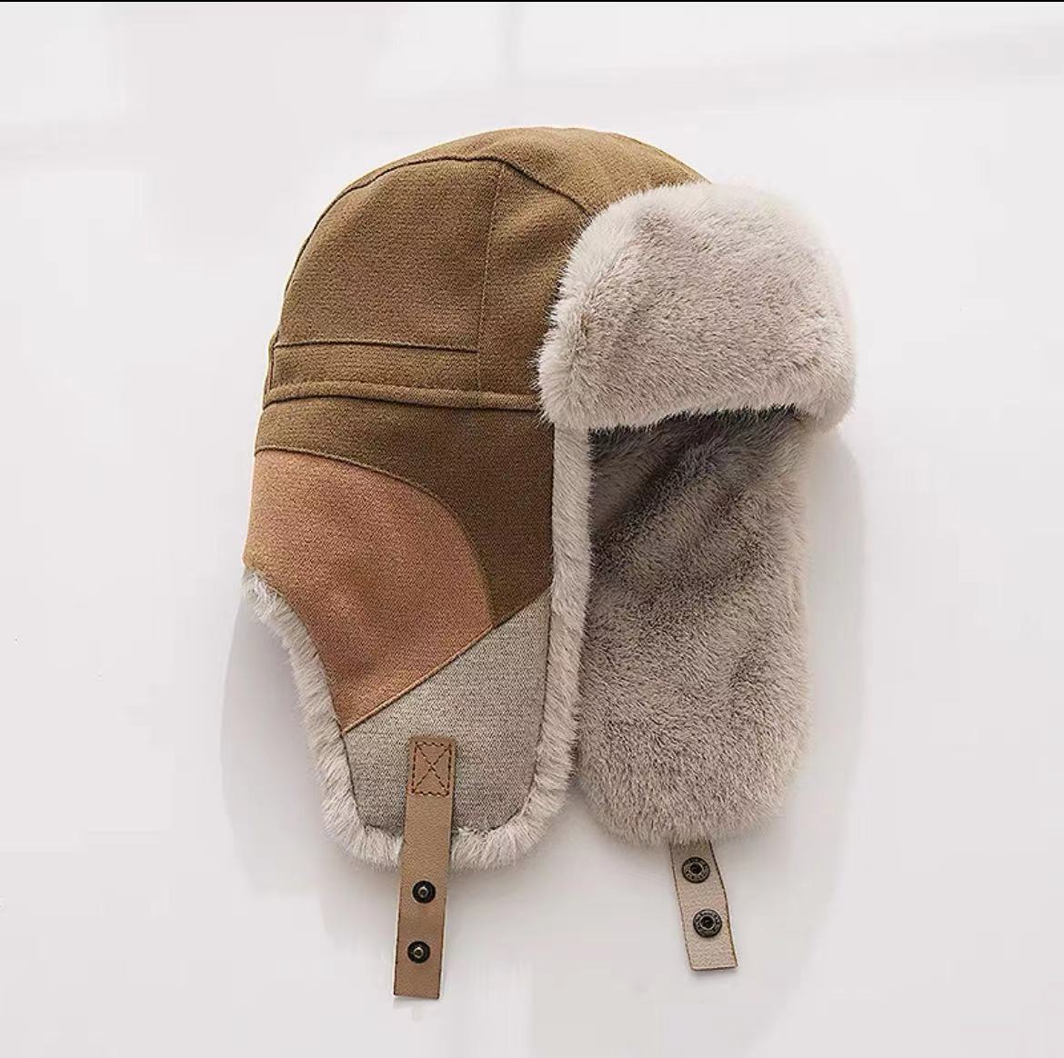Bomberhoed Mannen Vrouwen Dikke Warme Russische Ushanka Bontmuts Mode Mannelijke Vrouwelijke Muts Zwart Grijs Oorklep Ski Russische Cap: Roze