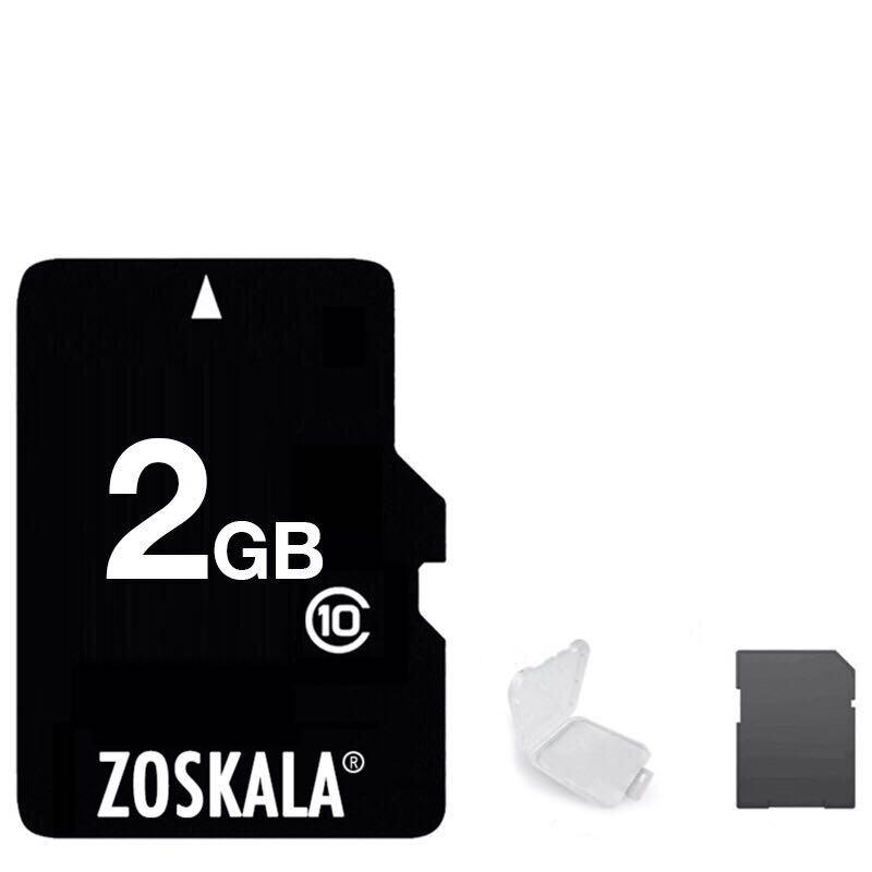 H2testw Check OK 100% Genuine Real Full Capacity 32GB 16GB TF Memory Micro SD Card Class10 C6 Flash Cards for Tablet Smartphones: 2GB TF Card