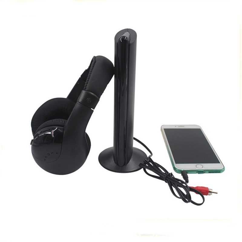 Stereo Draadloze Hoofdtelefoon voor PC Laptop TV FM Radio MP3 5 in 1 Hi-Fi Hoofdtelefoon Oortelefoon Headset Draadloze Koptelefoon