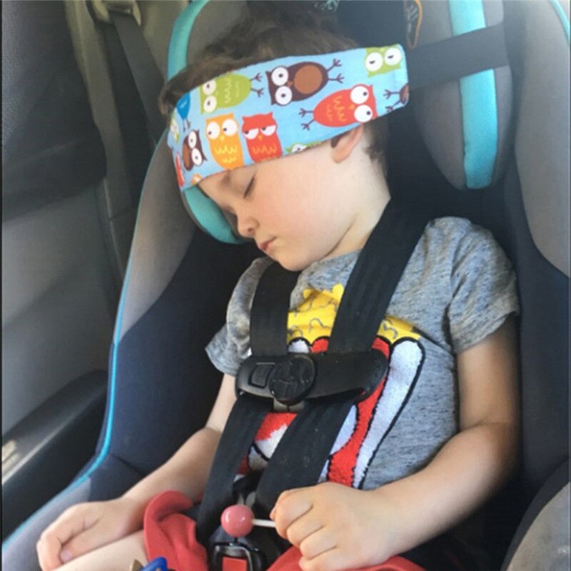 1pc baby børn barn bilsæde sikkerhed søvn lur hovedrem støtte hvile fastholder rejse sikkerhedssele bælte justerbar