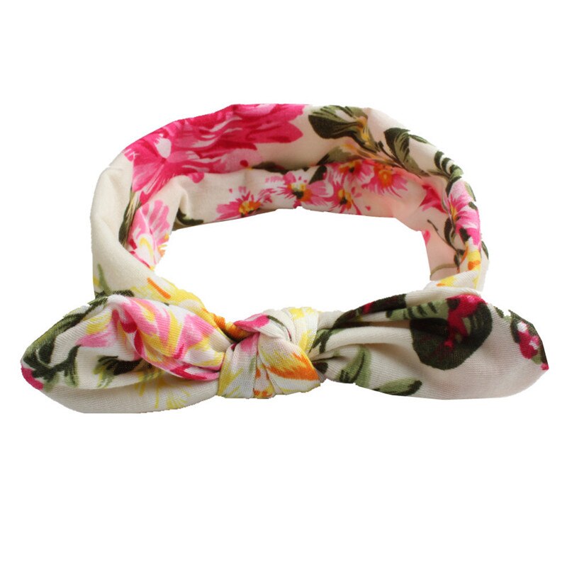 Kinderen Print Cross Hoofddoek Bandage Hoofdband Multi-Stijl Meisje Zomer Wassen Haar Accessoires Kleine Verse Mode Hoofdtooi: 06