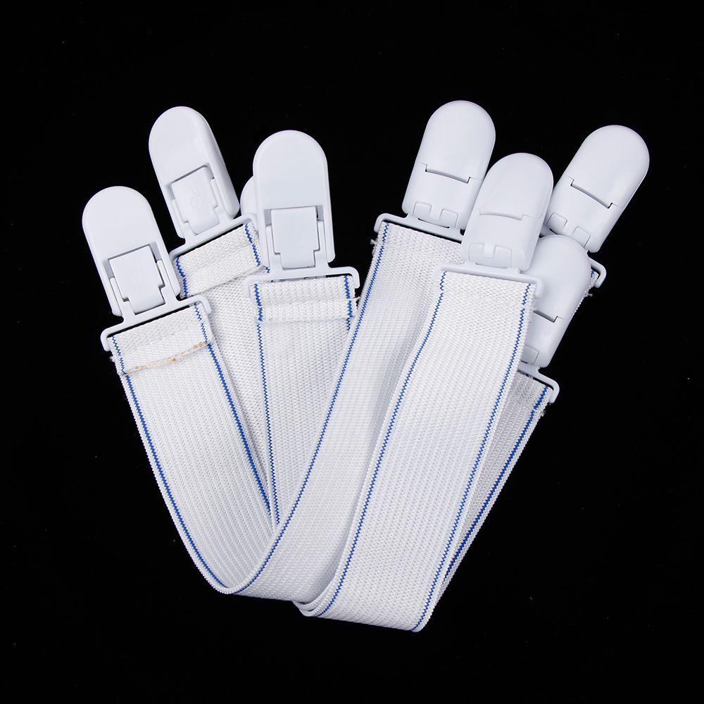 Sujetadores elásticos para ropa de cama, sujetadores para colchón, 4 Uds.