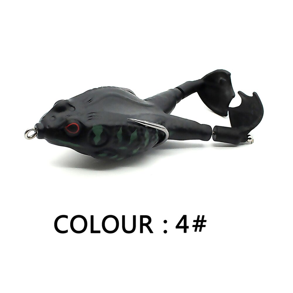 Doppel Propeller Frosch Weichen Köder Shad Weiche Locken Jigging Fischerei Locken Köder Prop Topwater Wels Silikon Künstliche Wobbler 9cm: 04