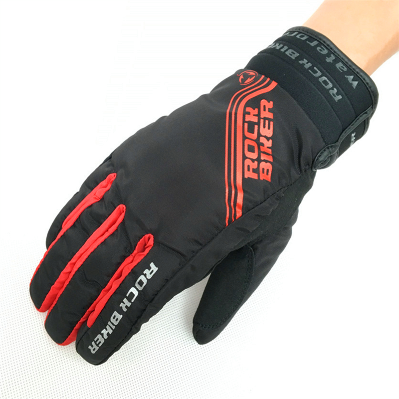 Men's Motorcycle Winter Gloves Protective Warm Waterproof Motocross Gloves Windproof Motorbike Riding Gloves Guantes Moto Glove