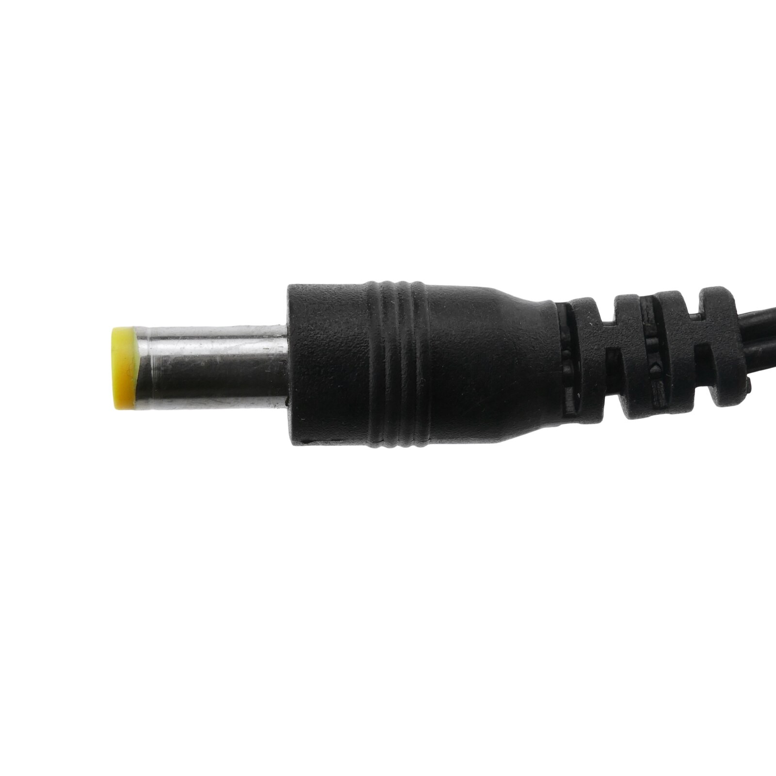 Bematik-Netsnoer Dc Jack 5.5X2.1 Mm 26AWG Geel Mannelijk Naar Terminal 30 Cm