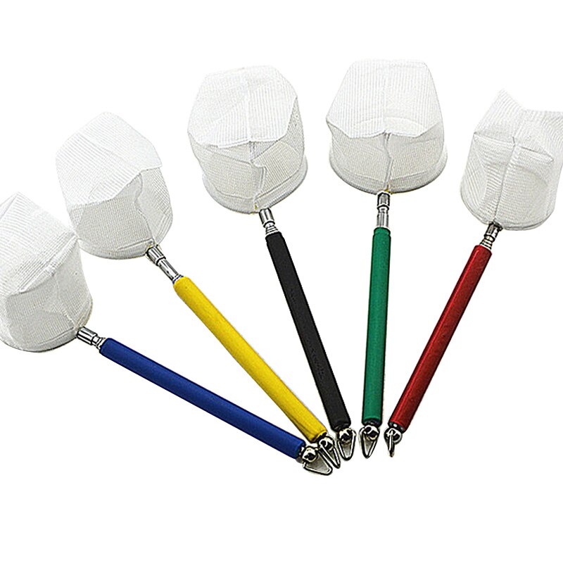 Mini adjustable 3D catch tank fishing net stainless steel Net shrimp dipper fish dipper shrimp catcher nets round square pocket