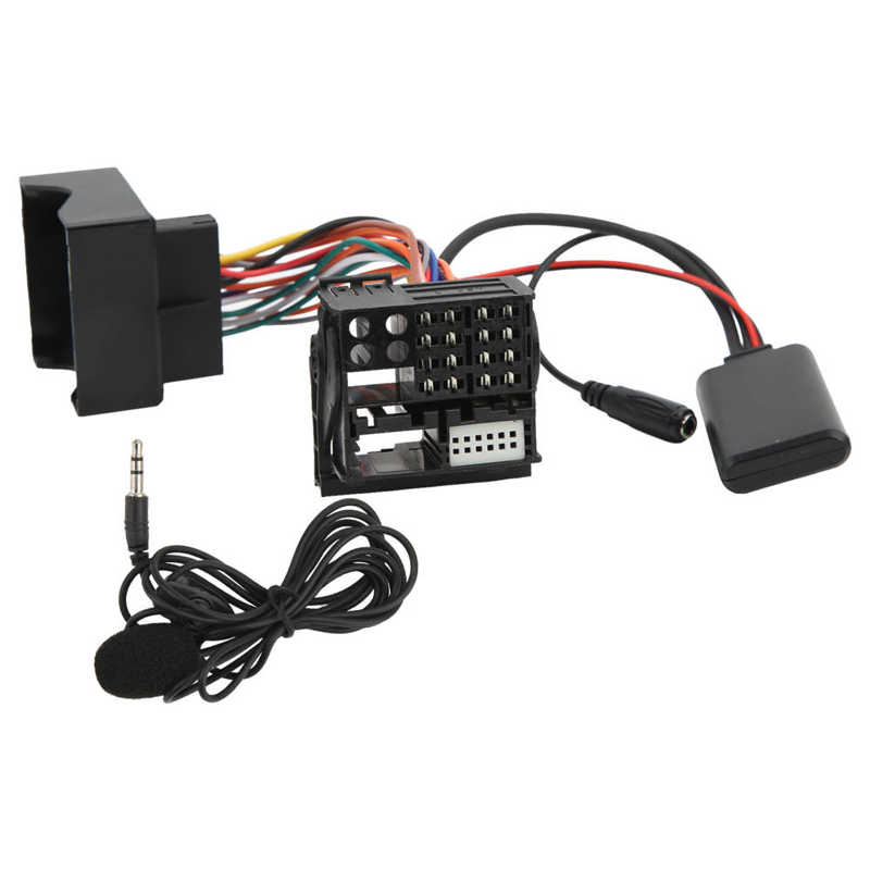 Auto Audio Connector Bluetooth Audio Adapter Kabel Dc 5V-12V Handen Gratis Voor Modificatie