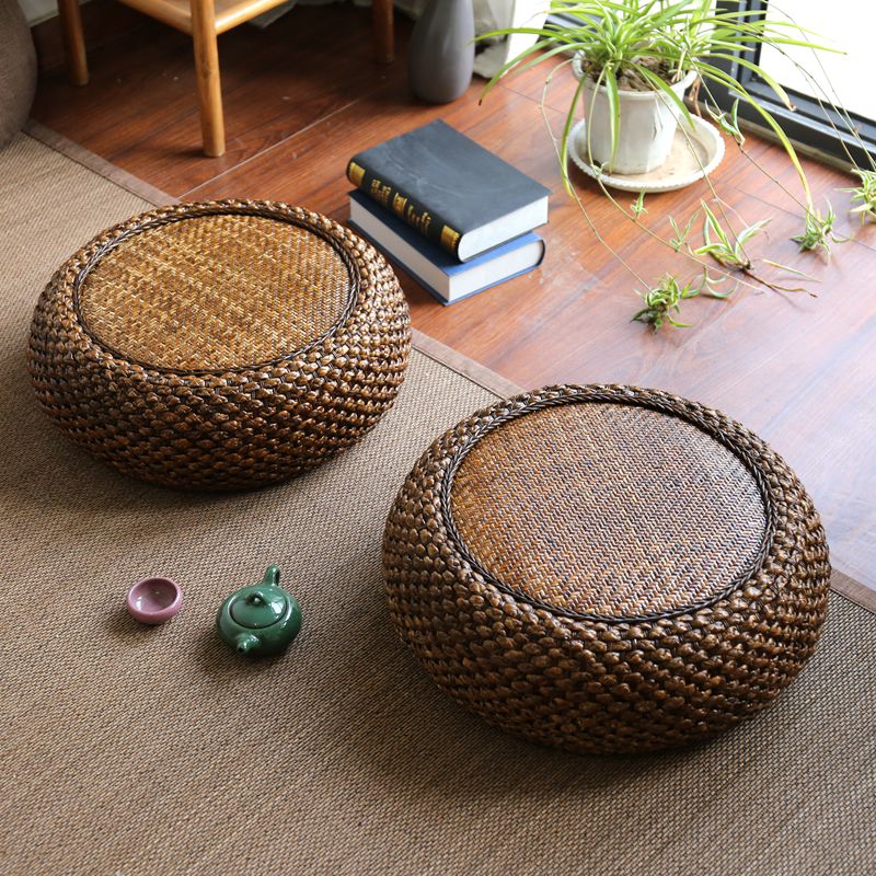 Style orientiel classique tabouret chaussures banc à langer meubles chinois décoratifs japonais Zen Tatami tabouret bas