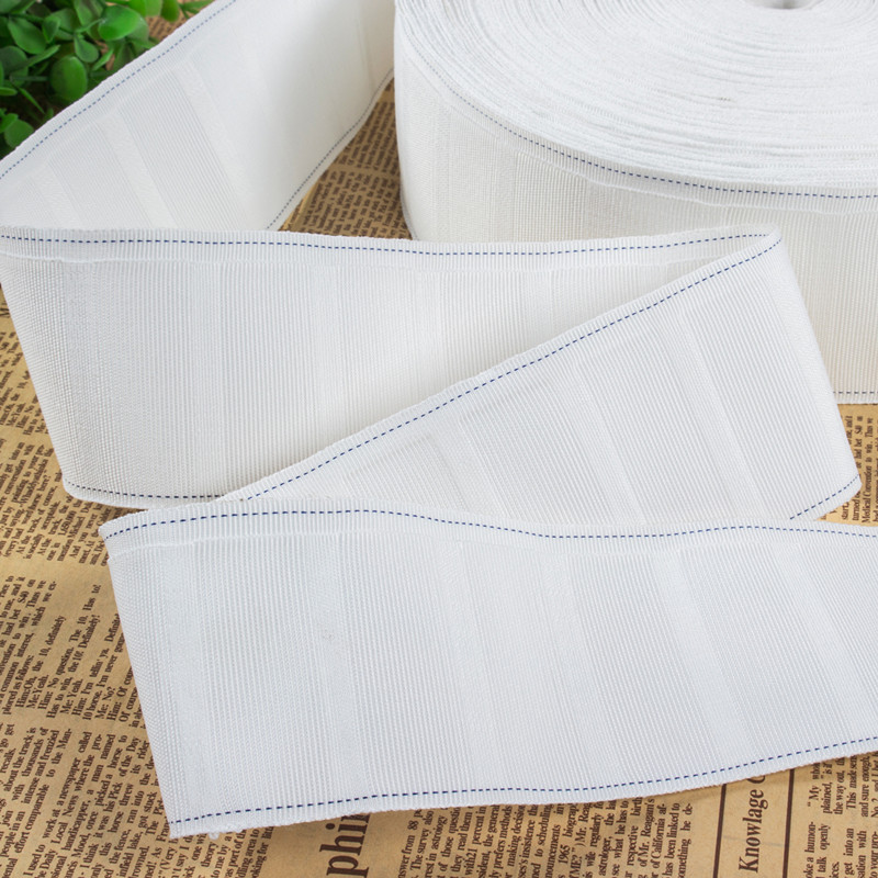 1 stücke Haken top Vorhang Multifunktions Band Vorhänge Kopf Ziehen Plissee Band Stange Header 4 Haken/m Weiß band Vorhang Zubehör