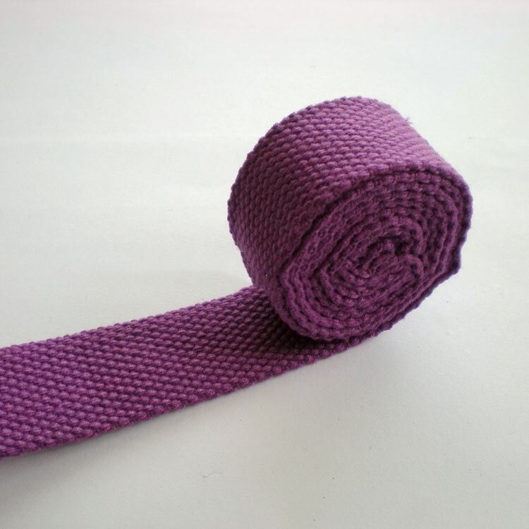 Meetee 40Meter 25Mm Dikker 2Mm Canvas Singels Lint Riem Voor Rugzak Riem Hond Kraag Geweven Bands Naaien diy Ambachten Accessoire: 12