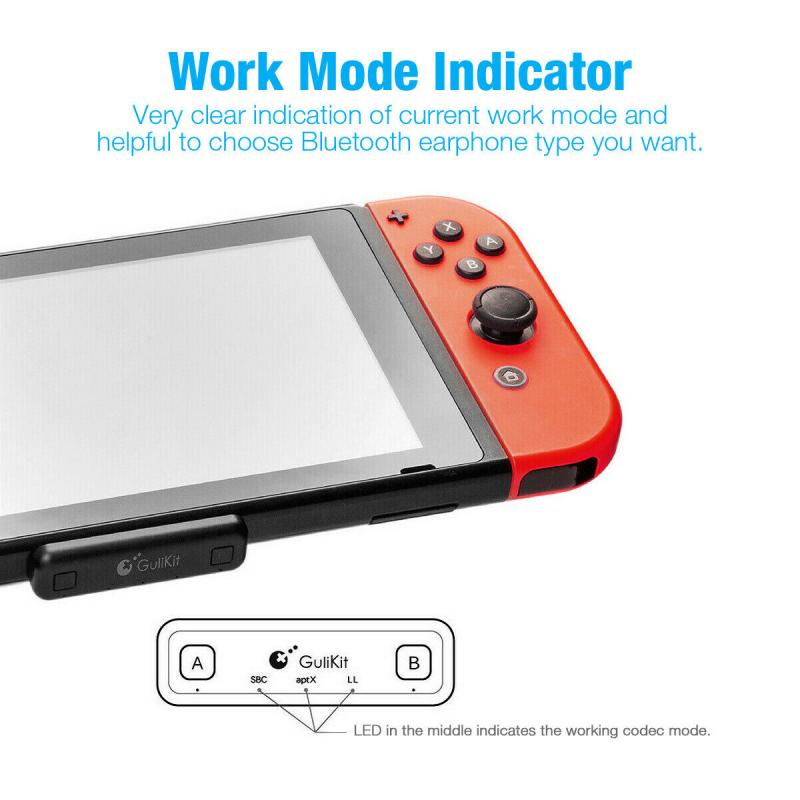 Bluetooth Draadloze Audio Adapter Of Type-C Zender Voor Nintendo Switch & Lite/PS4/Pc Hifi Draadloze zender