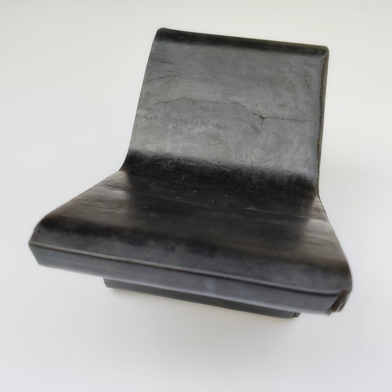 CVP Black Rubber Boat Trailer Bow Stop V Block Roller RV Parts Camper Caravan Accessories