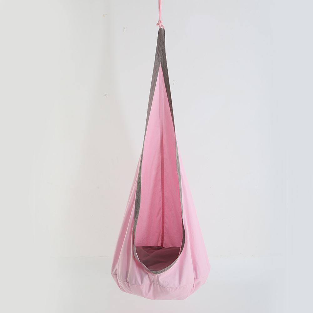 Children&amp;#39;s Leisure Swing Ins Indoor Kids Hanging Basket Good-looking Room Decoration Essential for Children&amp;#39;s Playground: Pink