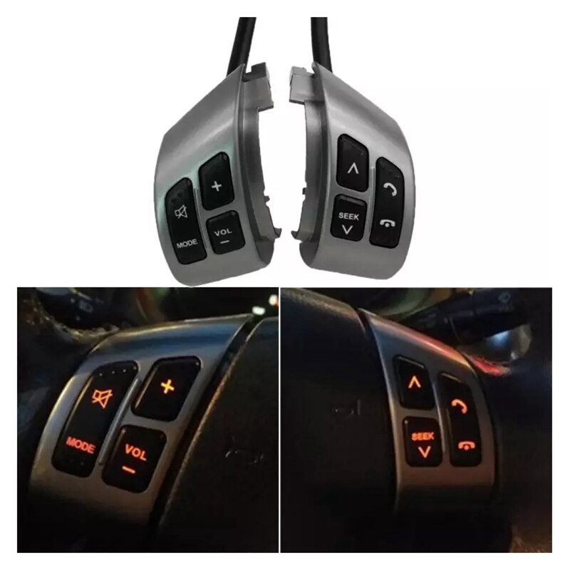 Steering Wheel Button Switch Audio Volume Bluetooth Phone Media Control Button Switch for Suzuki SX4 Swift 2006