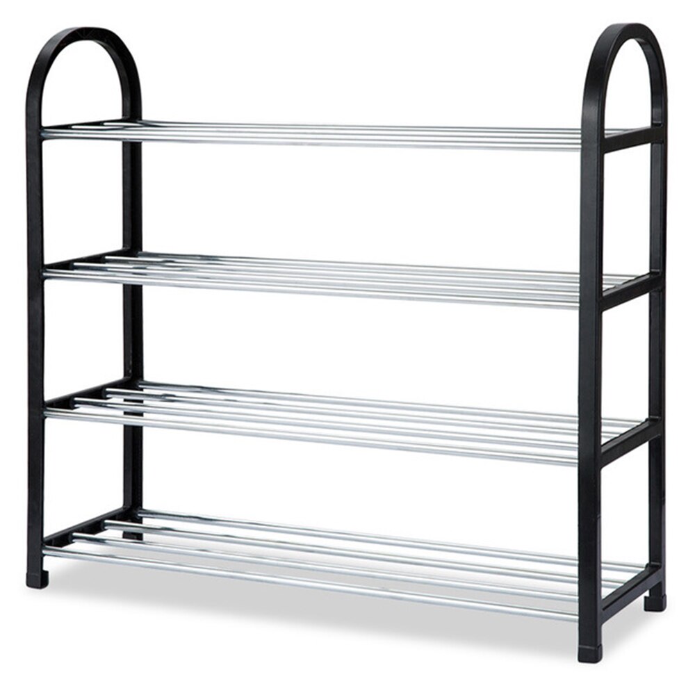 3 Layers/4 Layers Shoe Rack Aluminum Metal Standing Shoe Rack DIY Shoes Storage Shelf Home Organizer Accessories shoe rack